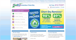 Desktop Screenshot of columbuschemdry.com